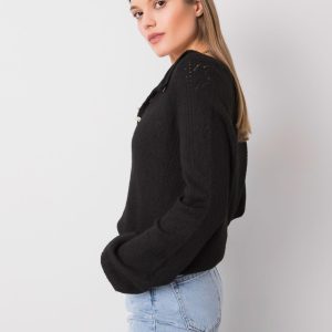 Wholesale Black Cardigan Serenity RUE PARIS