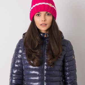 Wholesale Pink hat with pompom