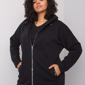 Wholesale Nellie's Black Plus Size Hoodie