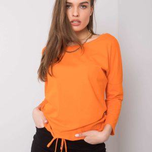 Wholesale Fiona orange blouse