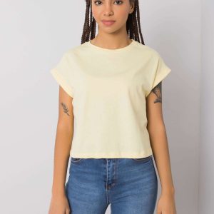 Wholesale Yellow t-shirt Eva RUE PARIS