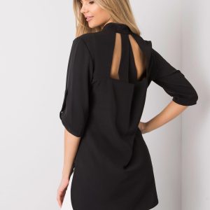 Wholesale Black long shirt for women Hadleigh RUE PARIS