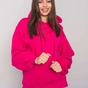 Wholesale Carris RUE PARIS Fuchsia Hoodie