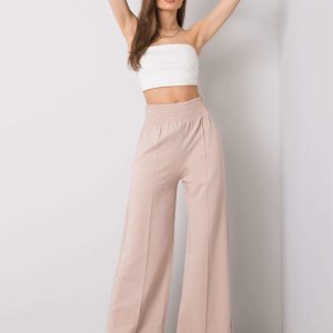 Wholesale Beige wide sweatpants Santiago RUE PARIS