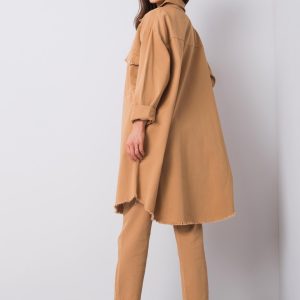 Wholesale Camel long shirt Veronique RUE PARIS