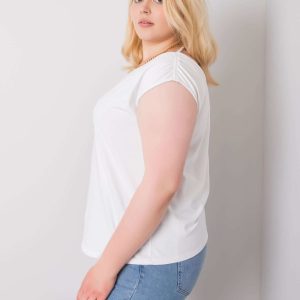 Wholesale White blouse plus size Penny