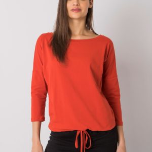 Wholesale Dark orange blouse Fiona