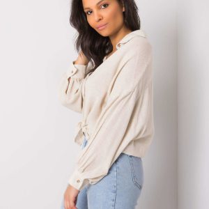 Wholesale Light beige shirt Dionne RUE PARIS