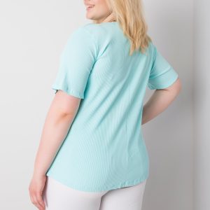 Wholesale Mint plus size blouse Stella