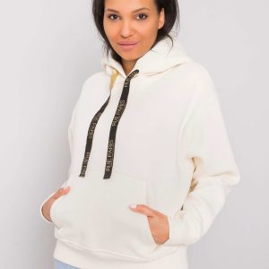 Wholesale Ecru hoodie Fay RUE PARIS