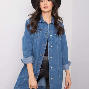 Wholesale Naomi RUE PARIS blue denim shirt