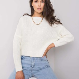 Wholesale Ecru classic sweater Claudette RUE PARIS