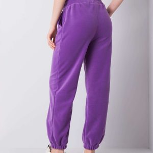 Wholesale Purple sweatpants Gertrude RUE PARIS