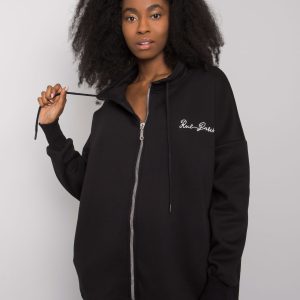 Wholesale Black hoodie Jasmine RUE PARIS