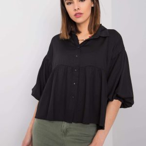 Wholesale Janet RUE PARIS black shirt