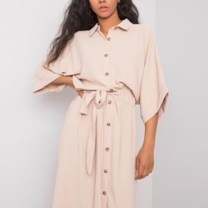 Wholesale Beige dress Emerilda RUE PARIS