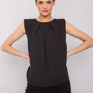 Wholesale Black blouse Lisken RUE PARIS