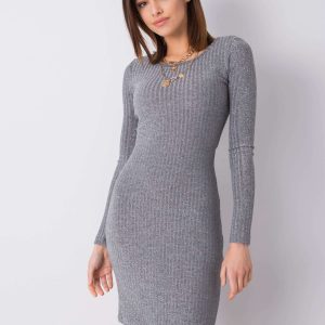 Wholesale Grey dress Meredith RUE PARIS