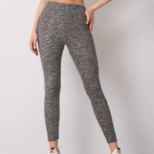 Wholesale Dark grey melange leggings Opal RUE PARIS