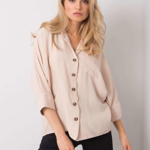 Wholesale Beige shirt Mayra RUE PARIS