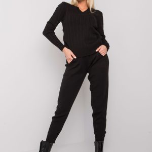 Wholesale Black Knit Set Savi RUE PARIS