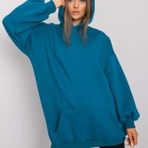 Wholesale Roselle sea long kangaroo sweatshirt