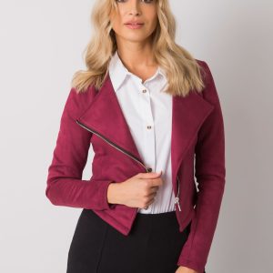 Wholesale Burgundy short jacket for women Genoa RUE PARIS