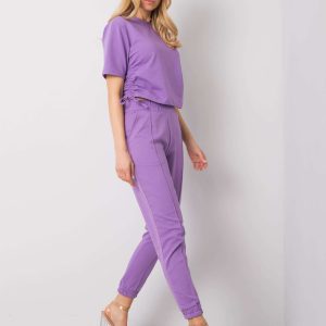 Wholesale Purple casual set Journi RUE PARIS