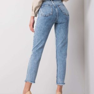 Wholesale Blue mom fit jeans Leilani RUE PARIS