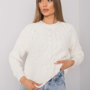 Wholesale Ecru sweater with braids Jacksonville RUE PARIS