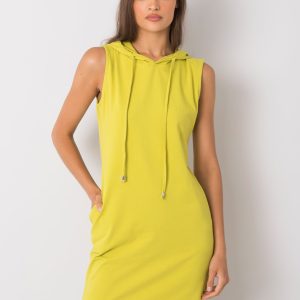 Wholesale Molly RUE PARIS light green hooded dress