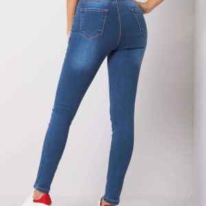 Wholesale Britanny blue tube jeans RUE PARIS