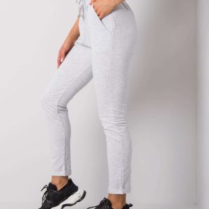 Wholesale Light grey melange pants Cadence