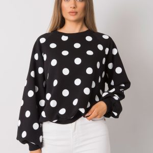 Wholesale Black and white sweatshirt by Leora