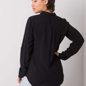 Wholesale Black classic shirt Yvaine RUE PARIS