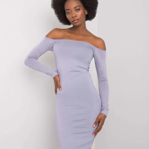 Wholesale Grey tailored dress Margaux RUE PARIS