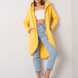 Wholesale Yellow sweatshirt Tina RUE PARIS