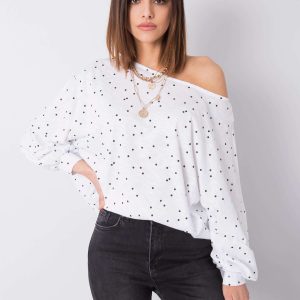 Wholesale White polka dot blouse Mabel RUE PARIS