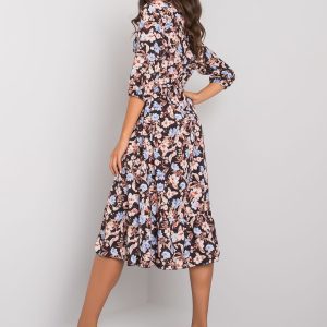 Wholesale Black Floral Dress Skylar RUE PARIS