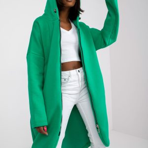 Wholesale Green sweatshirt Tina RUE PARIS