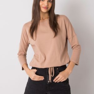 Wholesale Fiona light camel blouse