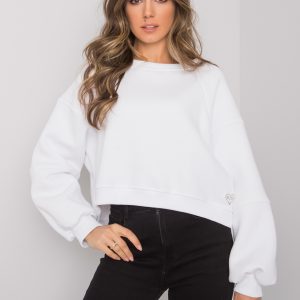 Wholesale White cotton sweatshirt Yessie RUE PARIS