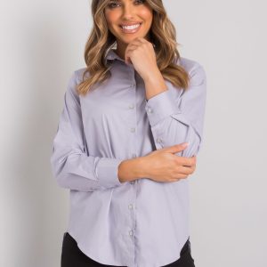 Wholesale Light purple women's classic shirt Novarra RUE PARIS