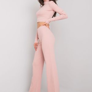 Wholesale Dirty pink set with trousers Juberri RUE PARIS