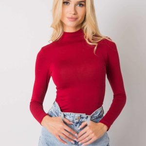 Wholesale RUE PARIS Cassie Burgundy blouse