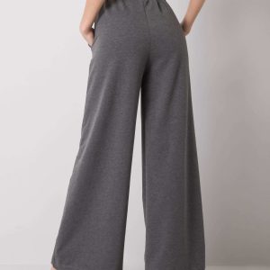 Wholesale Dark grey melange sweatpants Abril