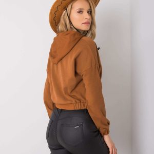 Wholesale Dorres RUE PARIS brown hoodie