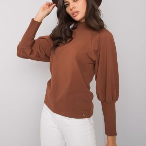 Wholesale Brown Lanciano Cotton Blouse