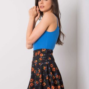 Wholesale Black flower skirt Chelle RUE PARIS