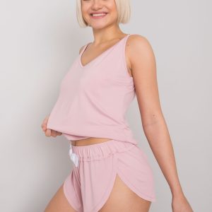 Wholesale Dirty pink pajamas with shorts Alice RUE PARIS